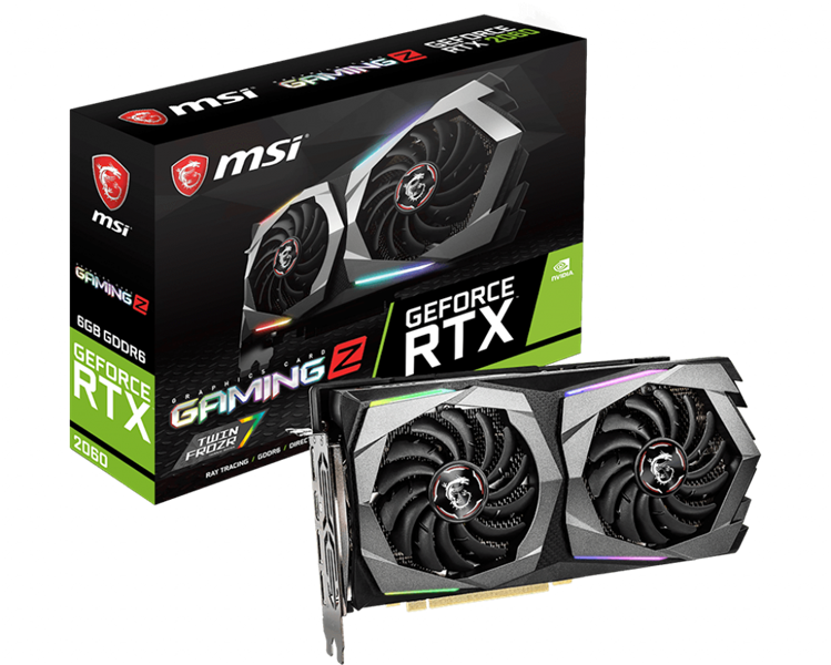 VGA MSI RTX 2060 GAMING Z 6GB _919KT